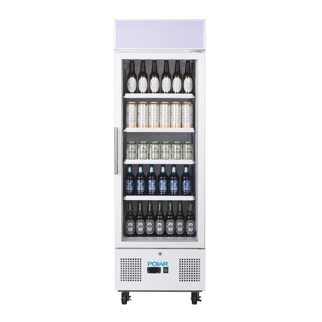 DM075 Polar G-serie display koeling 218L wit