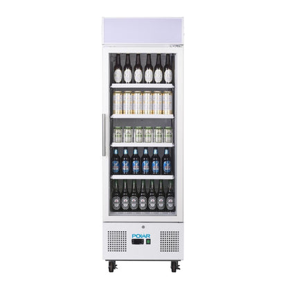 DM075 Polar G-serie display koeling 218L wit