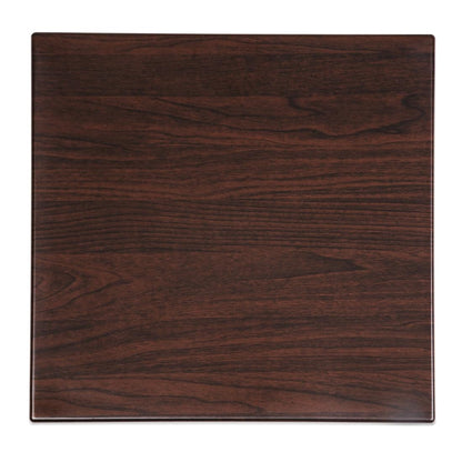 GG635 Bolero Vierkante Tafelblad Donkerbruin 60cm