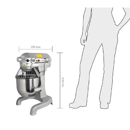 GL190 Buffalo 9ltr aanrecht planetaire mixer