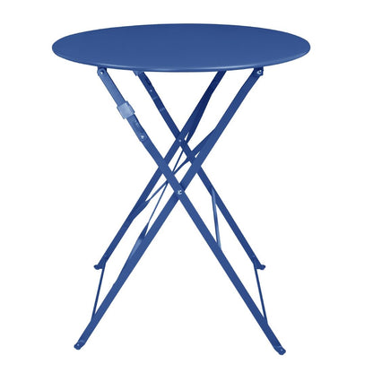 DZ875 Bolero Perth Pavement Style Ronde Tafel Donker Marineblauw