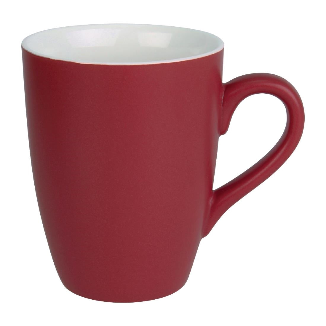 CS043 Olympia Pastel mok rood 34cl (6 stuks)