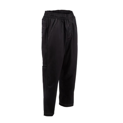 B187-L Chef Works Cool Vent uniseks baggy koksbroek zwart L