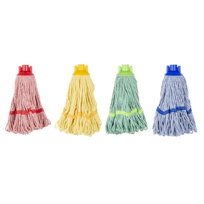 HX246 Jantex Dek Dweil Kop Groen Streep 200g