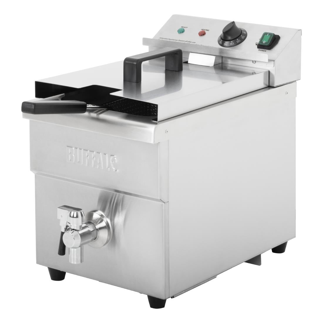 CP793 Buffalo enkele inductie frituurpan 7,5L 3000W