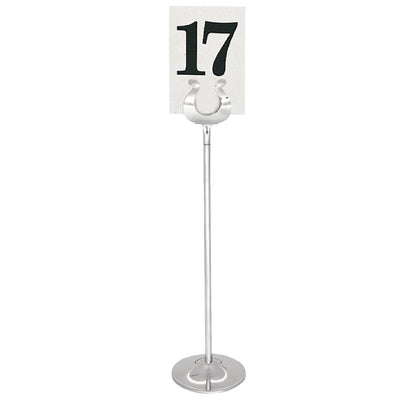 W621 Olympia RVS tafelnummerhouder 25,5cm