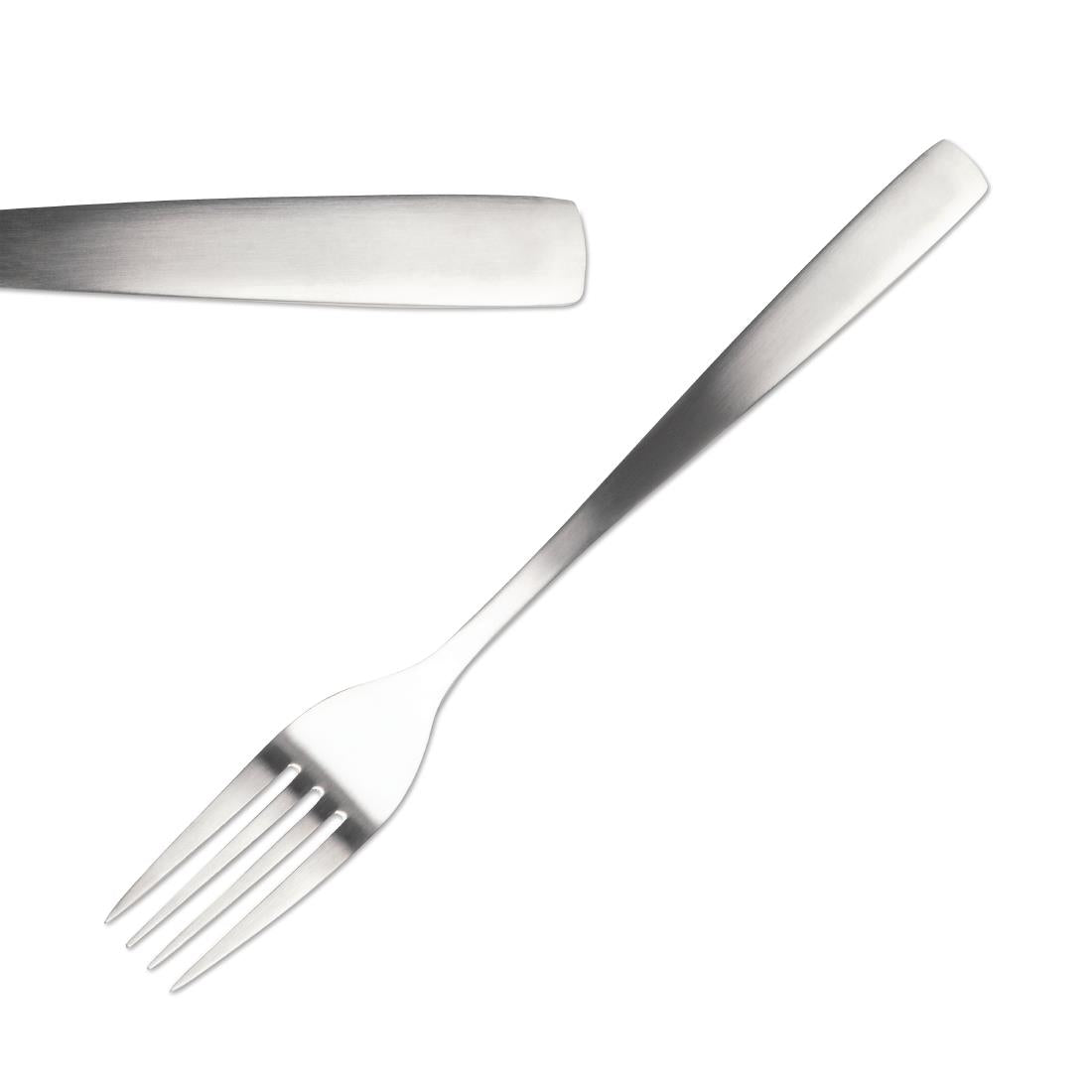 DY405 Comas Satin dessertvorken 18,3cm (12 stuks)
