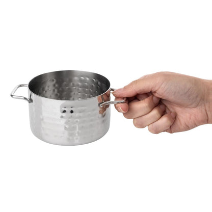 JB192 OlympiaTafel Presentatie Mini Serveer Braadpan Gehamerd 460ml