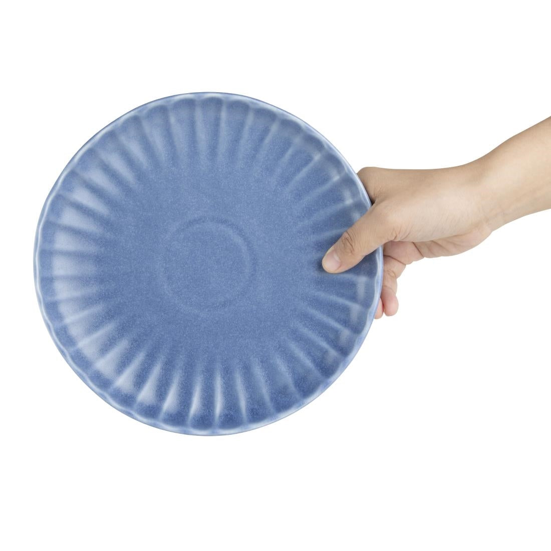 FU201 Olympia Koralliet Borden Blauw 205mm (6 stuks)