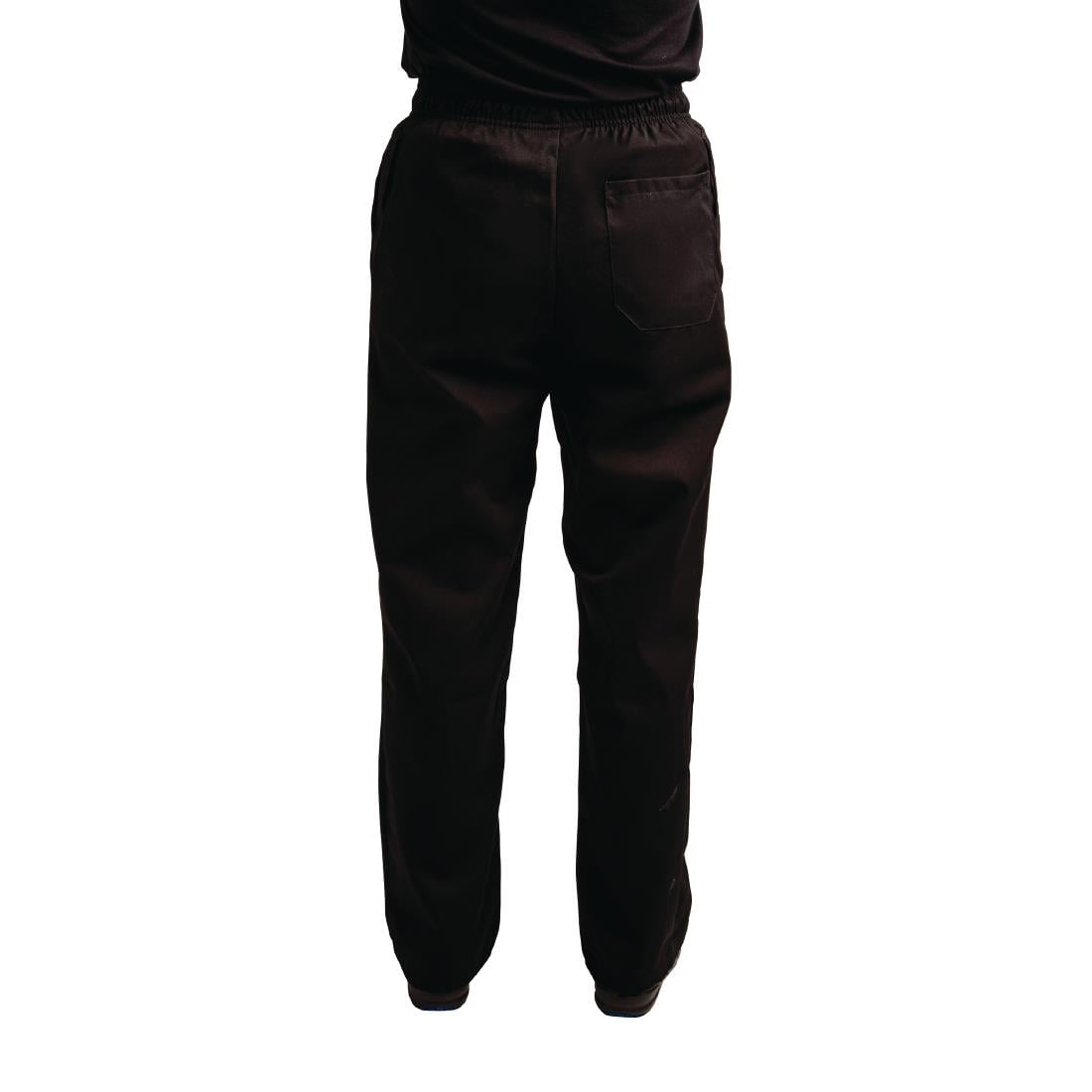 A029T-S Whites Easyfit Teflon unisex koksbroek zwart S