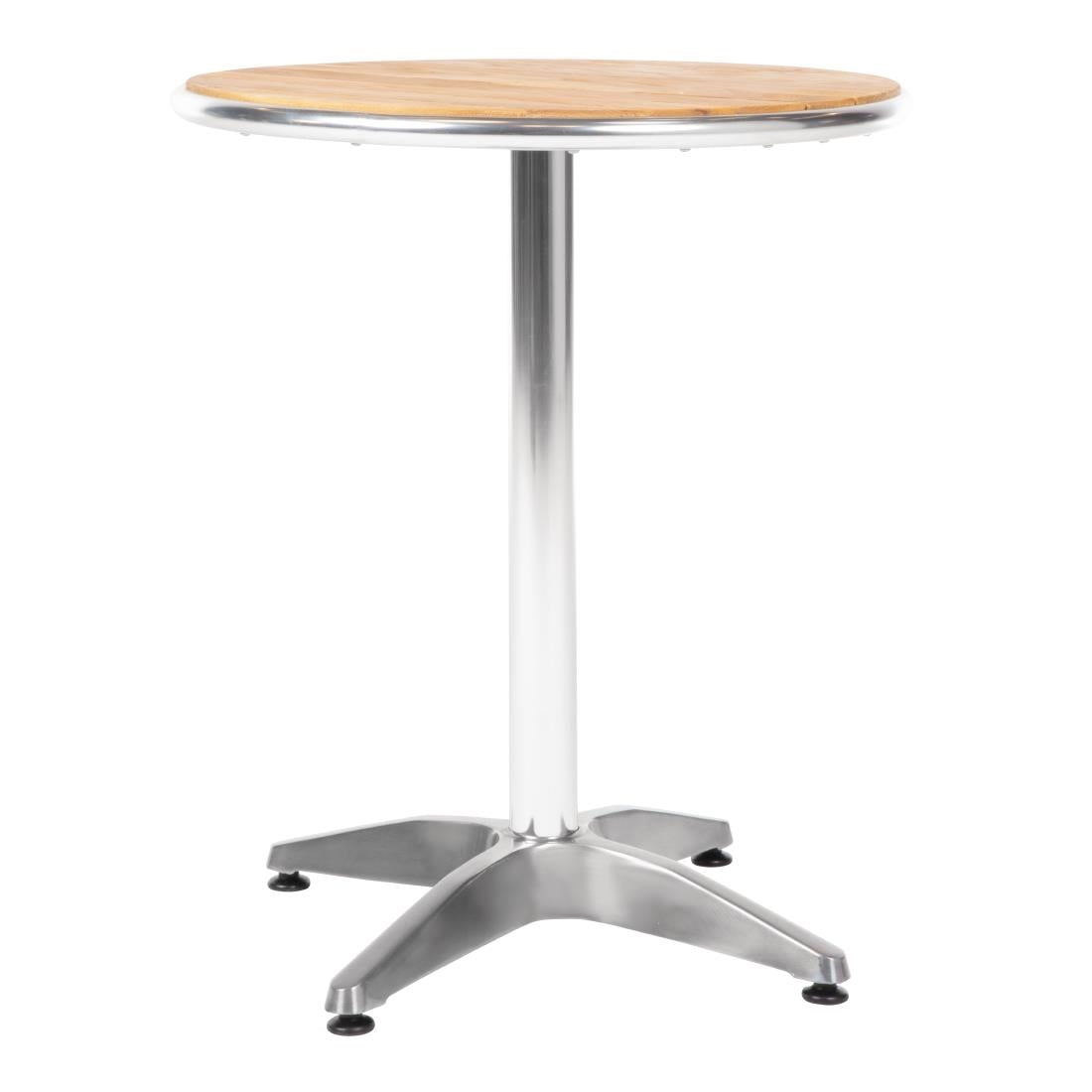 U428 Bolero ronde tafel met essenhouten blad 60cm