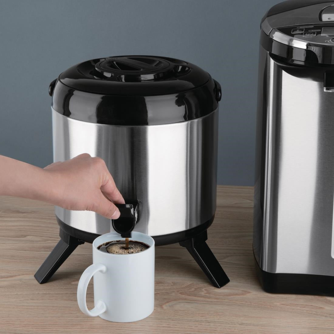 DH709 Olympia RVS Dubbelwandige Drankdispenser 6 Liter
