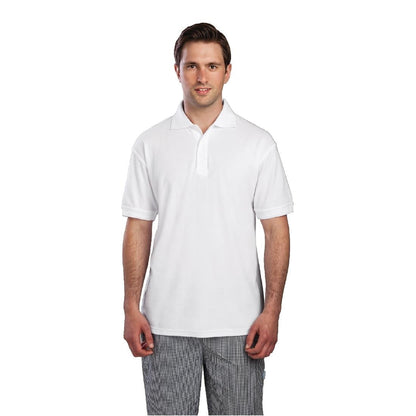 A734-L Unisex poloshirt wit L