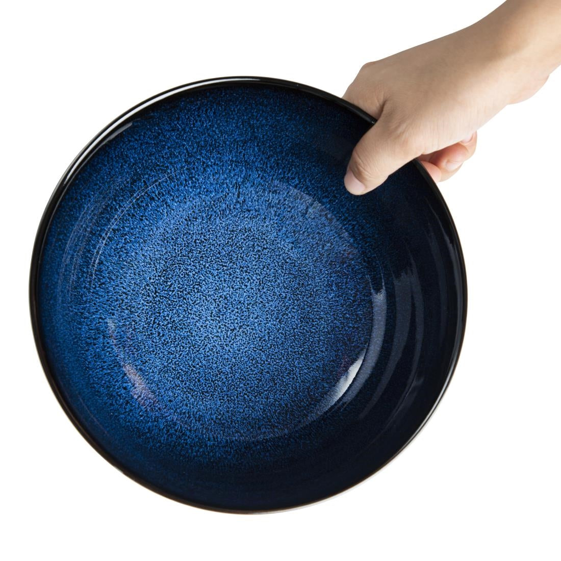 DZ776 Olympia Luna Midnight Blue Footed Bowls 205 mm (4 stuks)
