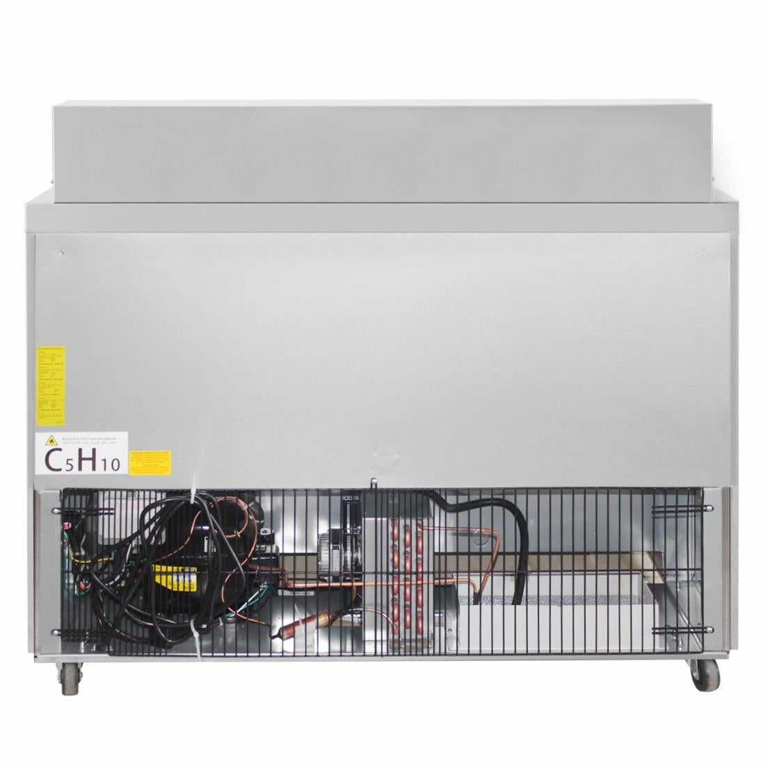 GD882 Polar U-serie 2-deurs gekoelde saladette 405L