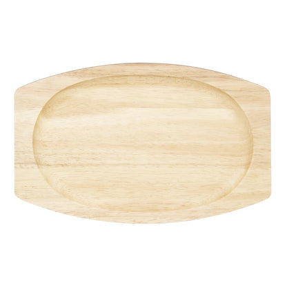 FW979 Olympia Hevea Bord Voor Gietijzer Ovale Sizzler 335X205mm