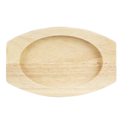 FU295 Olympia Hevea Bord Voor Gietijzeren Ovale Orenschotel 210x120mm Voor Fw819