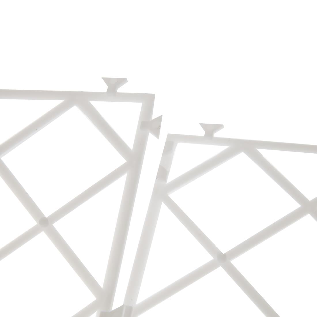 D824 Glazenmatten 23,2x21,5cm (10 stuks)