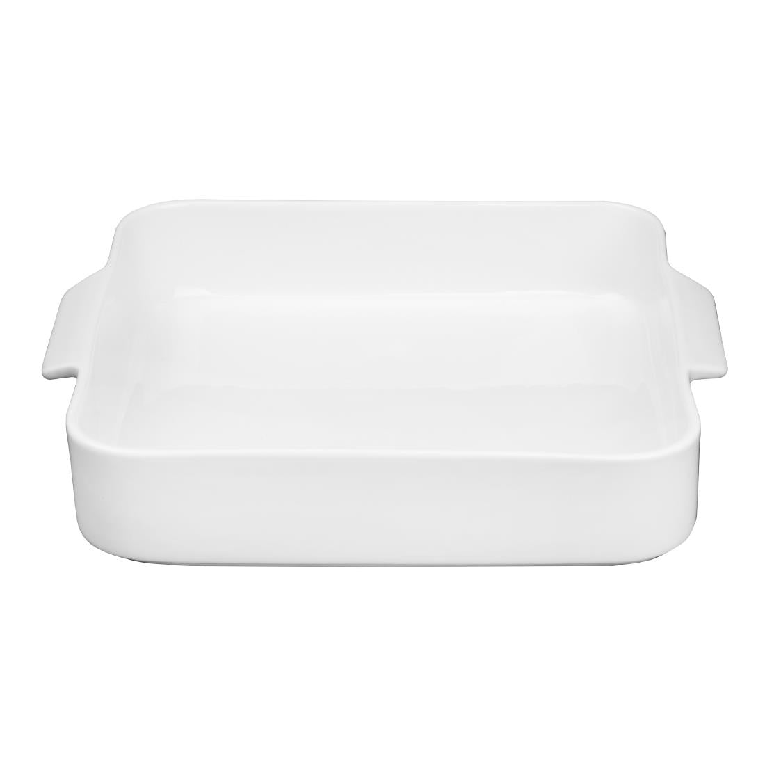 DX386 Olympia Whiteware Vierkante Braadslee 260x225X50mm (2 stuks)
