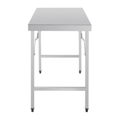 CB905 Vogue inklapbare RVS werktafel 120cm