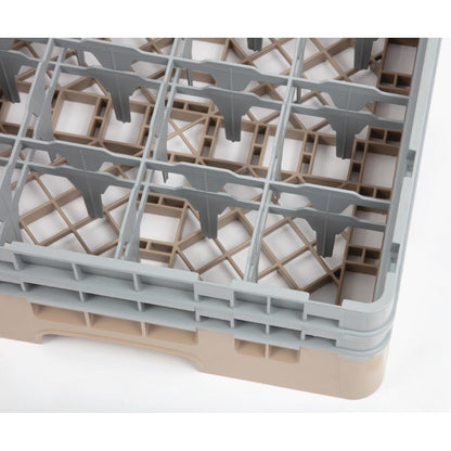 DW551 Cambro Camrack vaatwaskorf met 16 compartimenten max. glashoogte 13,3cm