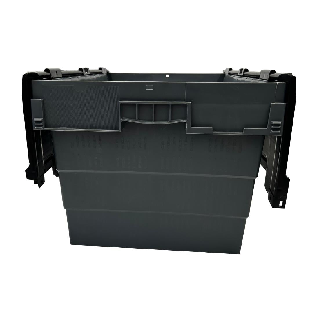 DX995 Vogue Kunststof Transportopbergkrat Met Vast Deksel 600x400x320mm
