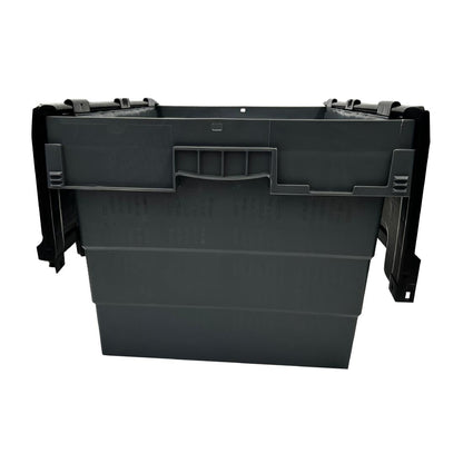 DX995 Vogue Kunststof Transportopbergkrat Met Vast Deksel 600x400x320mm