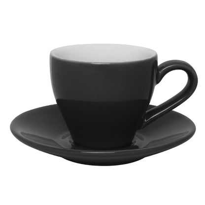 GK087 Olympia Café espresso schotel grijs (12 stuks)