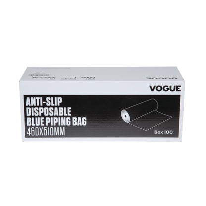 CS803 Vogue anti-slip disposable spuitzakken blauw (100 stuks)