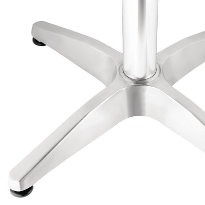 CG835 Bolero vierkante terrastafel met essenhouten blad 70cm