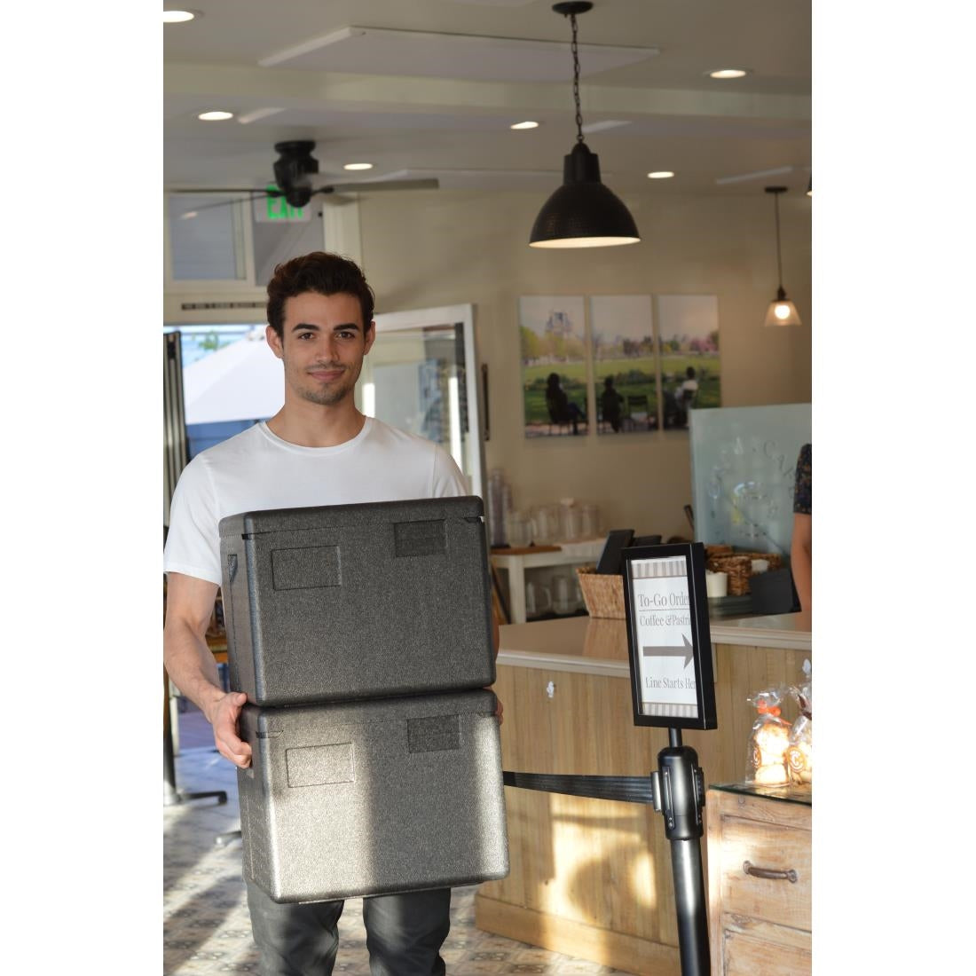 DW571 Cambro Cam GoBox geïsoleerde transportbox 22,3Ltr