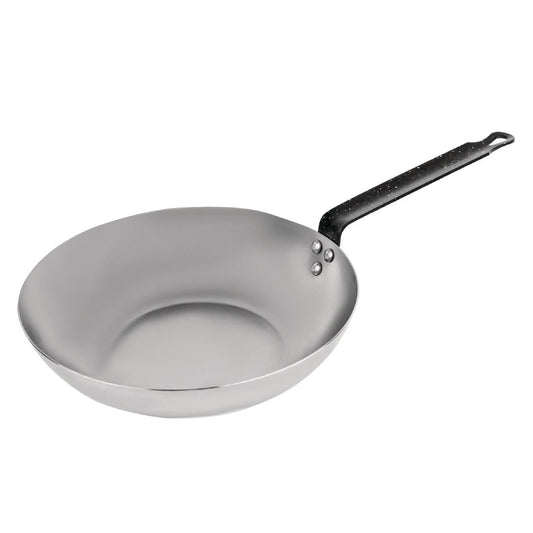 GG722 Vogue koolstofstalen wok 280mm