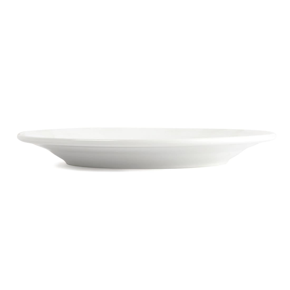 U090 Olympia Linear Borden Met Brede Rand 20cm (12 Stuks)