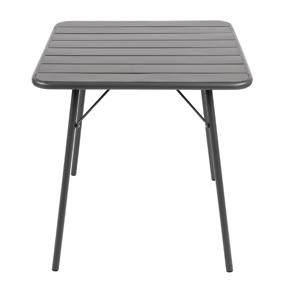 CS730 Bolero vierkante stalen tafel grijs 70cm