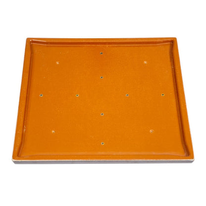GG635 Bolero Vierkante Tafelblad Donkerbruin 60cm