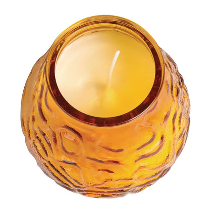 Y198 Bolsius Lowboy kaarsen amber (12 stuks)