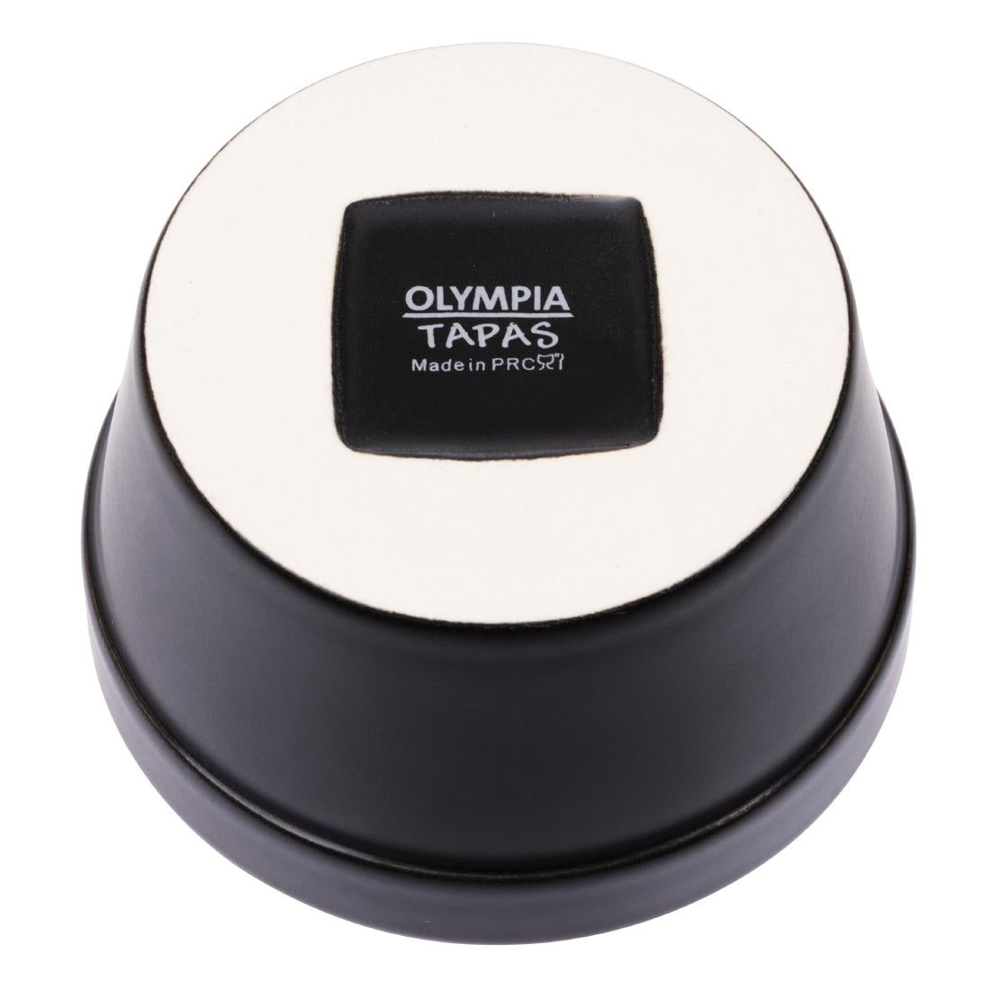DK831 Olympia stapelbare ramekin mat zwart 9,5cm (6 stuks)