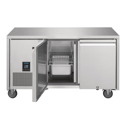 UA005 Polar U-serie premium tweedeurs koelwerkbank 267L