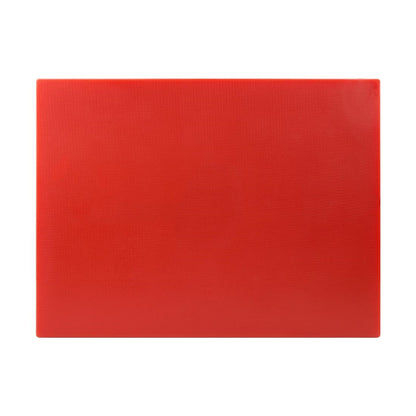 HC877 Hygiplas LDPE snijplank rood 600x450x10mm