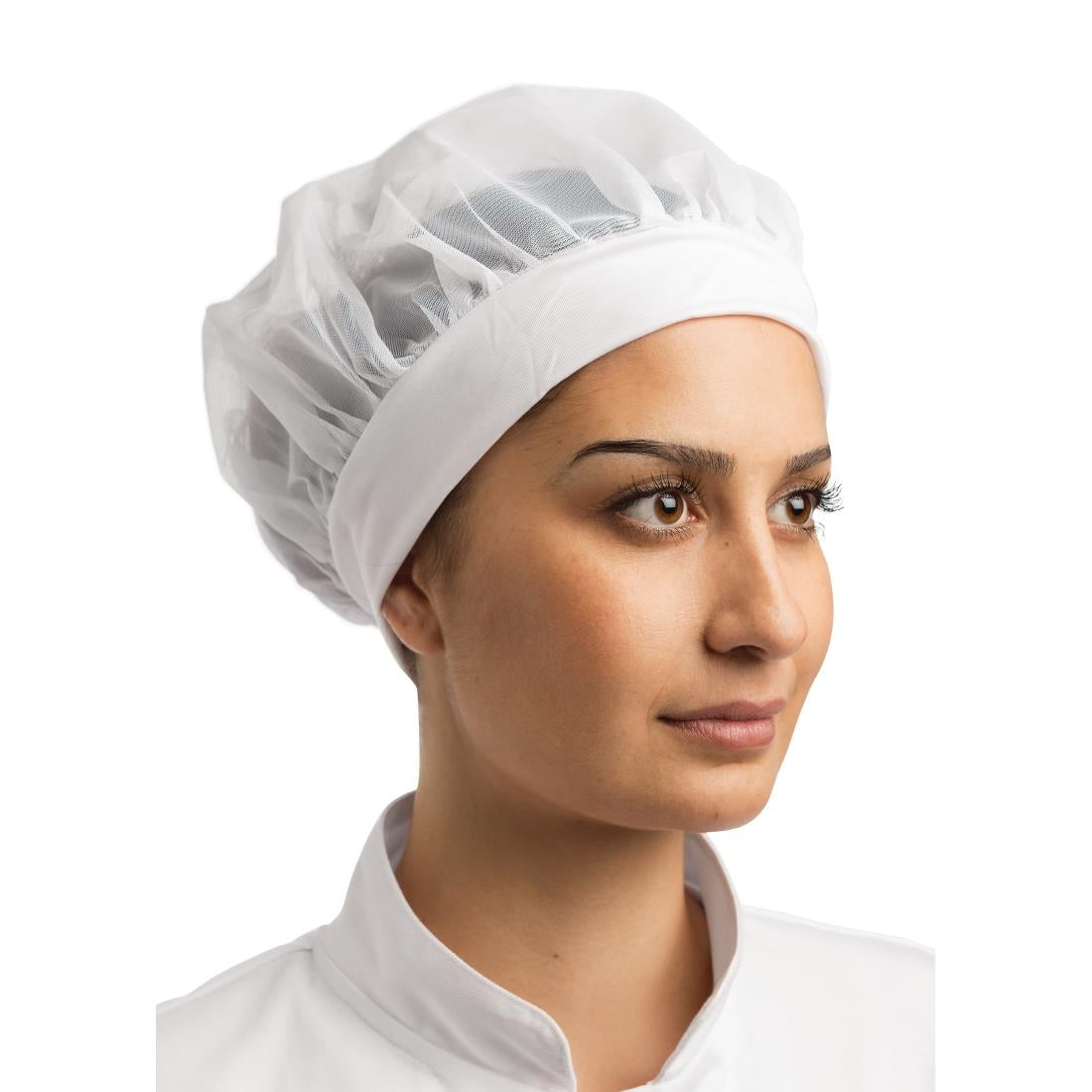 B252 Whites nylon muts