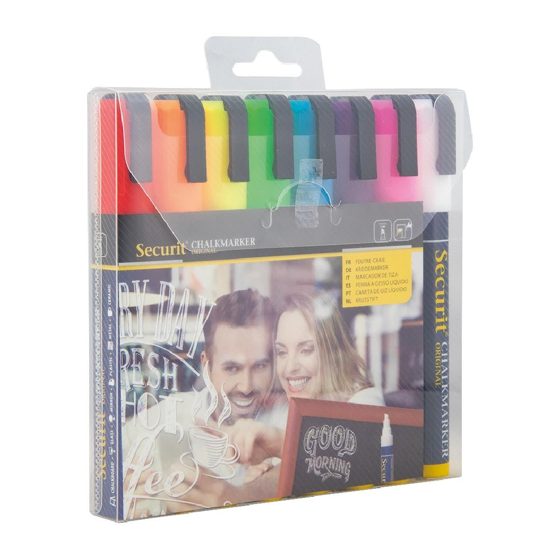Y999 Securit set wisbare krijtstiften 6mm (8 stuks)
