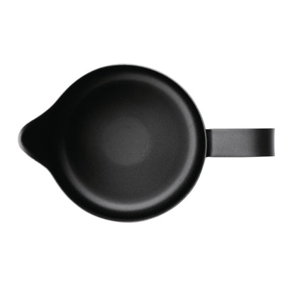 CM608 Olympia zwarte anti-kleef melkopschuimkan 900ml