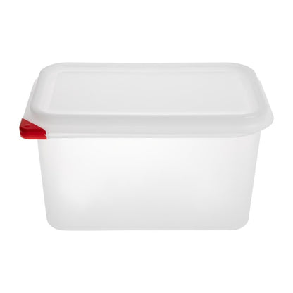 T985 Araven GN 1/4 voedselbak met deksel 4,3Ltr (4 stuks)