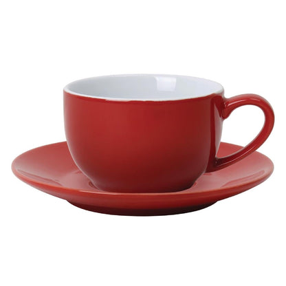 GK073 Olympia Café koffiekoppen rood 23cl (12 stuks)