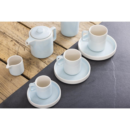 CU187 Olympia Fondant schotels aqua blauw 152mm voor CU186 (6 stuks)