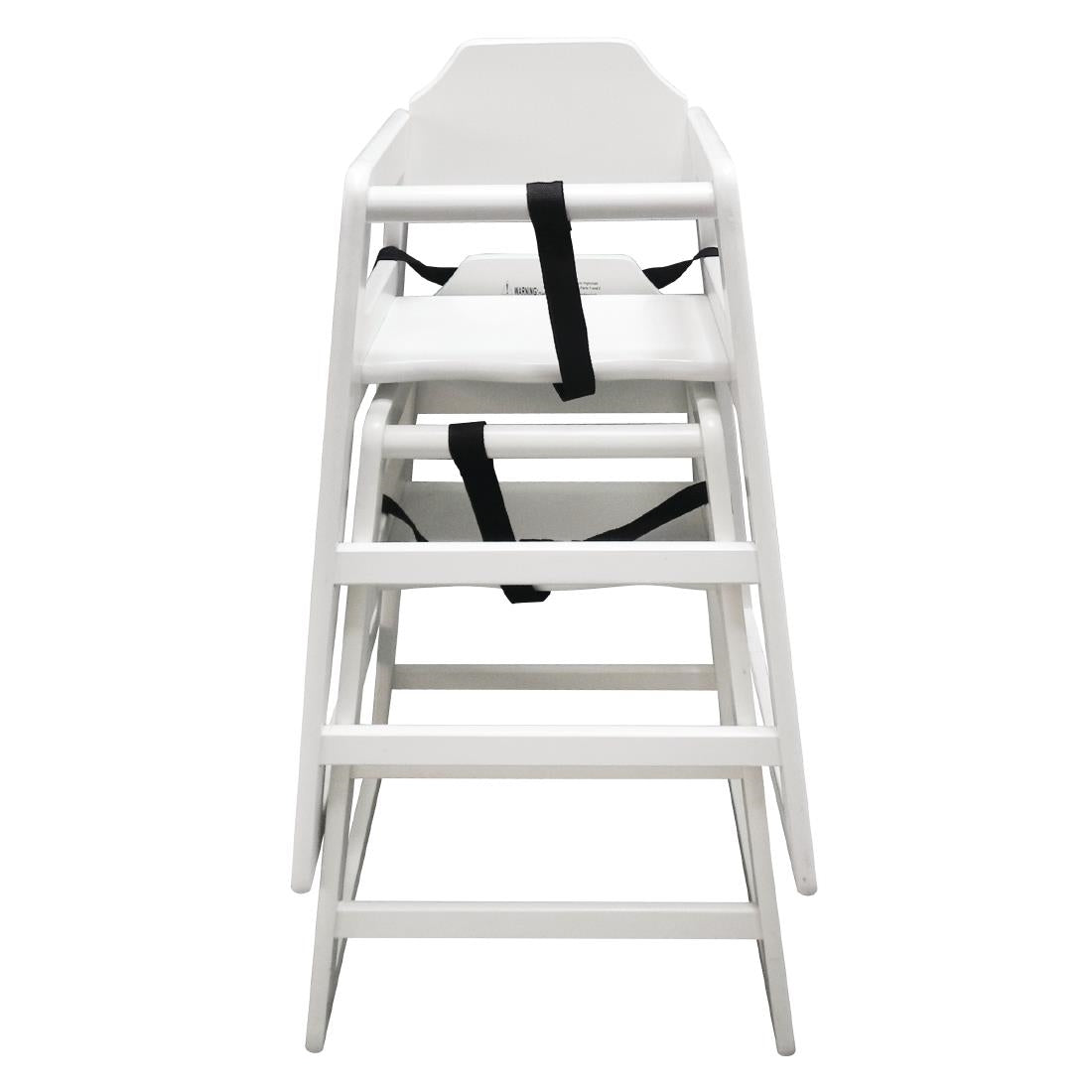 DL833 Bolero Hoge Kinderstoel antiek wit