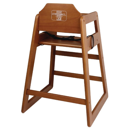 DL901 Bolero houten kinderstoel donkerbruin