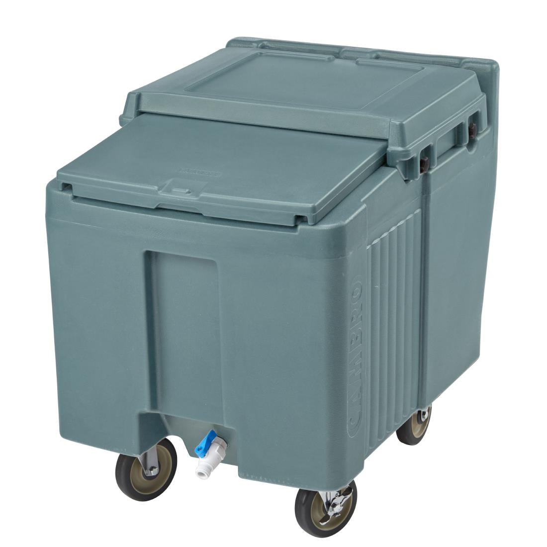 FU690 Cambro IcsLtr Ijscaddy Met Schuifdeksel Leisteenblauw