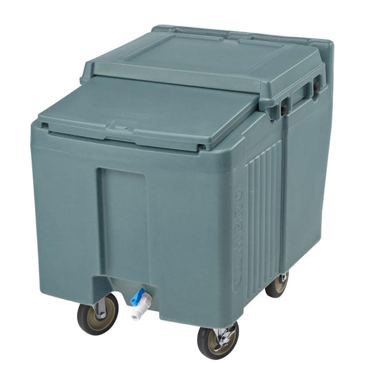 FU690 Cambro IcsLtr Ijscaddy Met Schuifdeksel Leisteenblauw