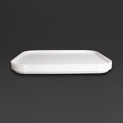 GF997 Olympia Kristallon polypropyleen dienblad wit 45 x 35cm